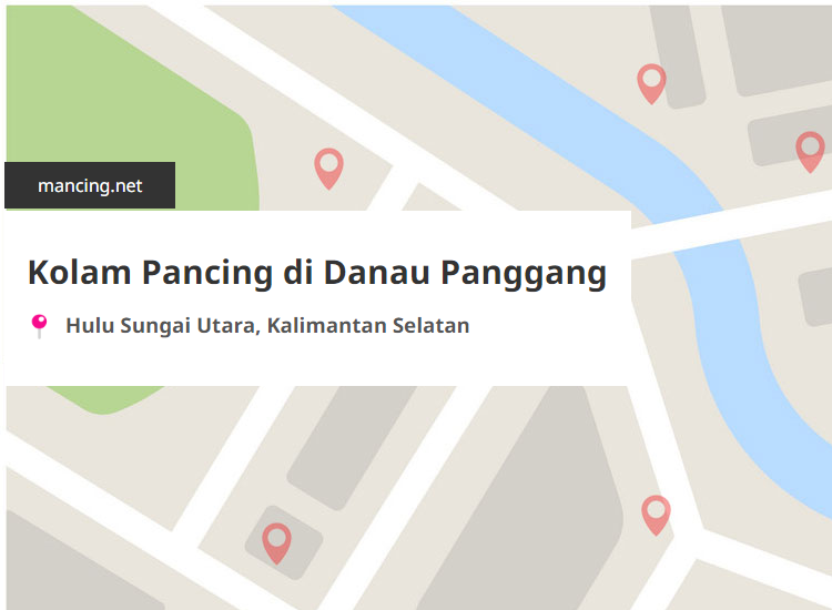 Kolam Pancing Terdekat di Danau Panggang, Hulu Sungai Utara, Kalimantan Selatan